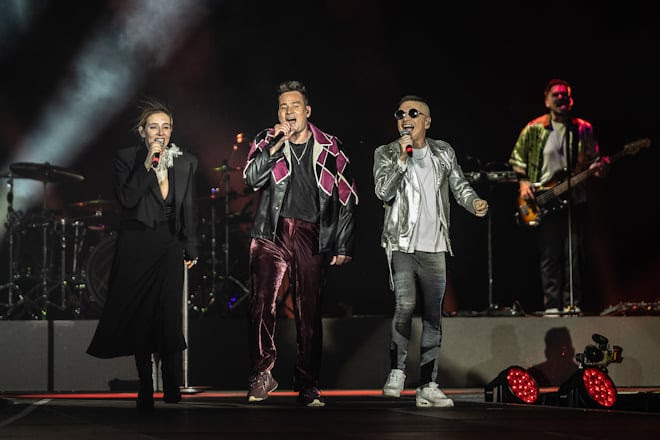  Tan Biónica y Miranda! estrenan el video de  “ELLA” en vivo en River Plate