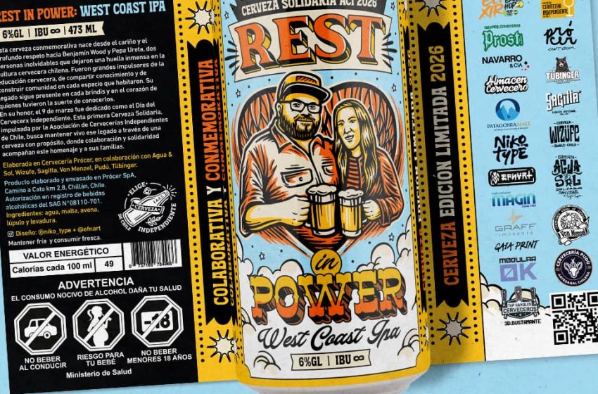  Industria cervecera chilena se une en inédita cerveza solidaria para apoyar a familia de referentes del rubro
